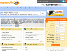 Tablet Screenshot of congoeducation.info